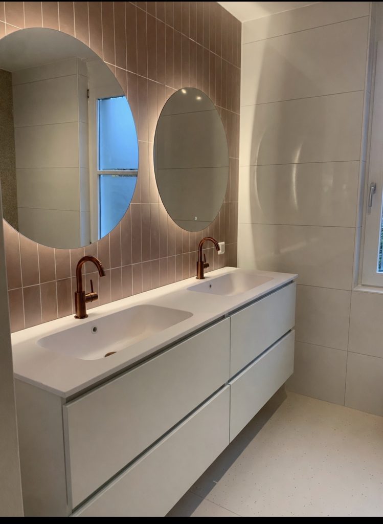 Badkamer/toilet renovatie